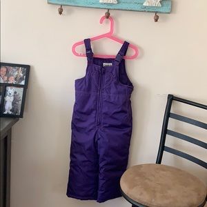 Purple 4T O’Shea kosh snow pants!